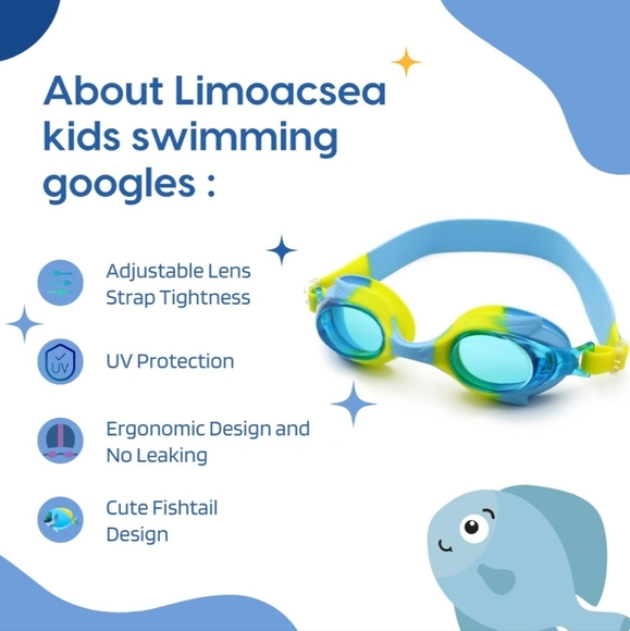 NEW Kids Swim Goggles - Picture 2 of 7